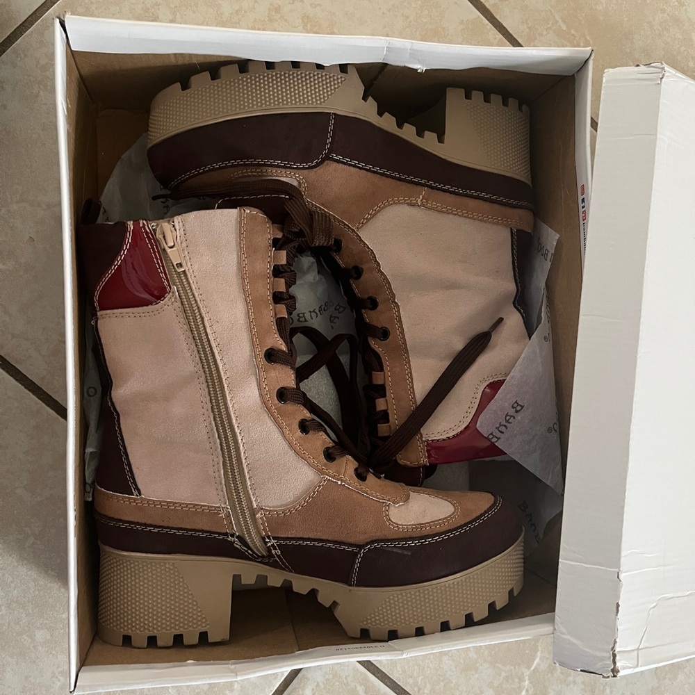 Color Block Booties - image 1